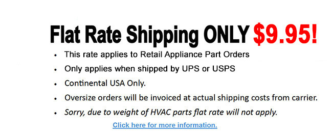 Flat Rate Shipping Only $9.95